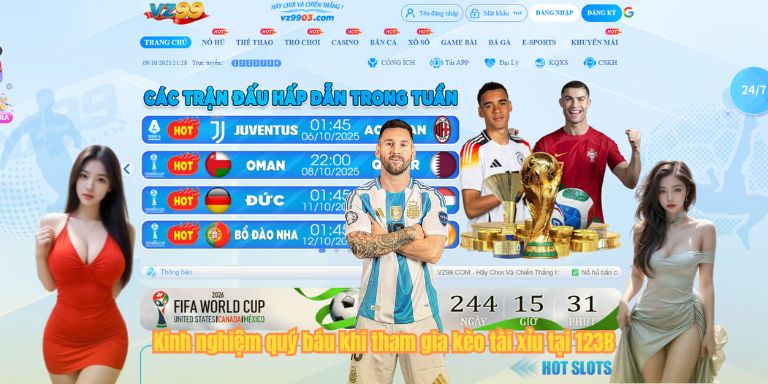 Kèo Tài Xỉu Là Gì? Chi Tiết Cách Chơi Kèo Tài Xỉu Tại 123B 4 Kinh nghiệm quý báu khi tham gia kèo tài xỉu tại 123B