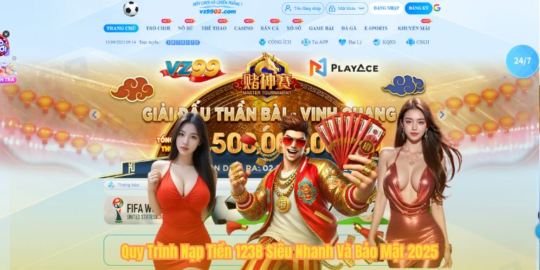 Quy Trình Nạp Tiền 123B Siêu Nhanh Và Bảo Mật 2025