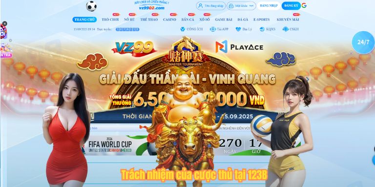 CỜ BẠC CÓ TRÁCH NHIỆM 6 Trách nhiệm của cược thủ tại 123B