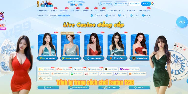 Fantan Là Gì? Luật Chơi, Cách Chơi Fantan Casino Tại 123B 3 Trình tự trong cách chơi Fantan 123B