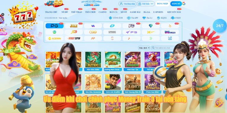 Chinh Phục Money Train 3 – Bí Quyết Chơi Slot Hiệu Quả Nhất 4 Ưu điểm khi chơi chinh phục Money Train 3 tại nền tảng